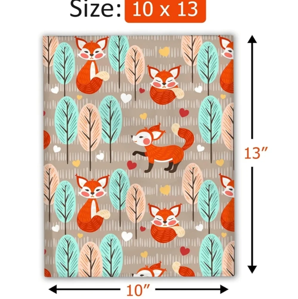 Woodlen Fox Polymailer Shipping Bags